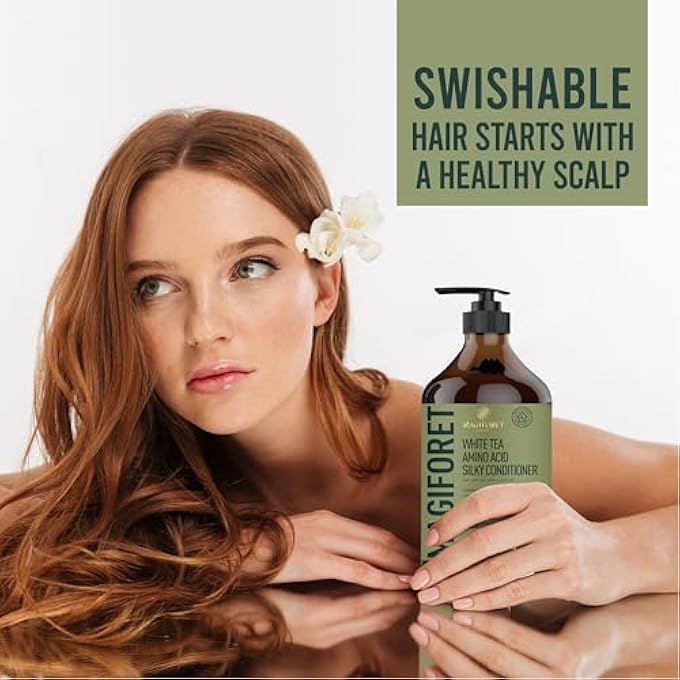 MagiForet ANTI-DANDRUFF AND SCALP CONDITIONER 500 ML FOR DRY, FLAKY SCALP, HELPS AGAINST DANDRUFF, LEAVES DRY AND ITCHY SCALP FEELING SOOTHED - Image 3